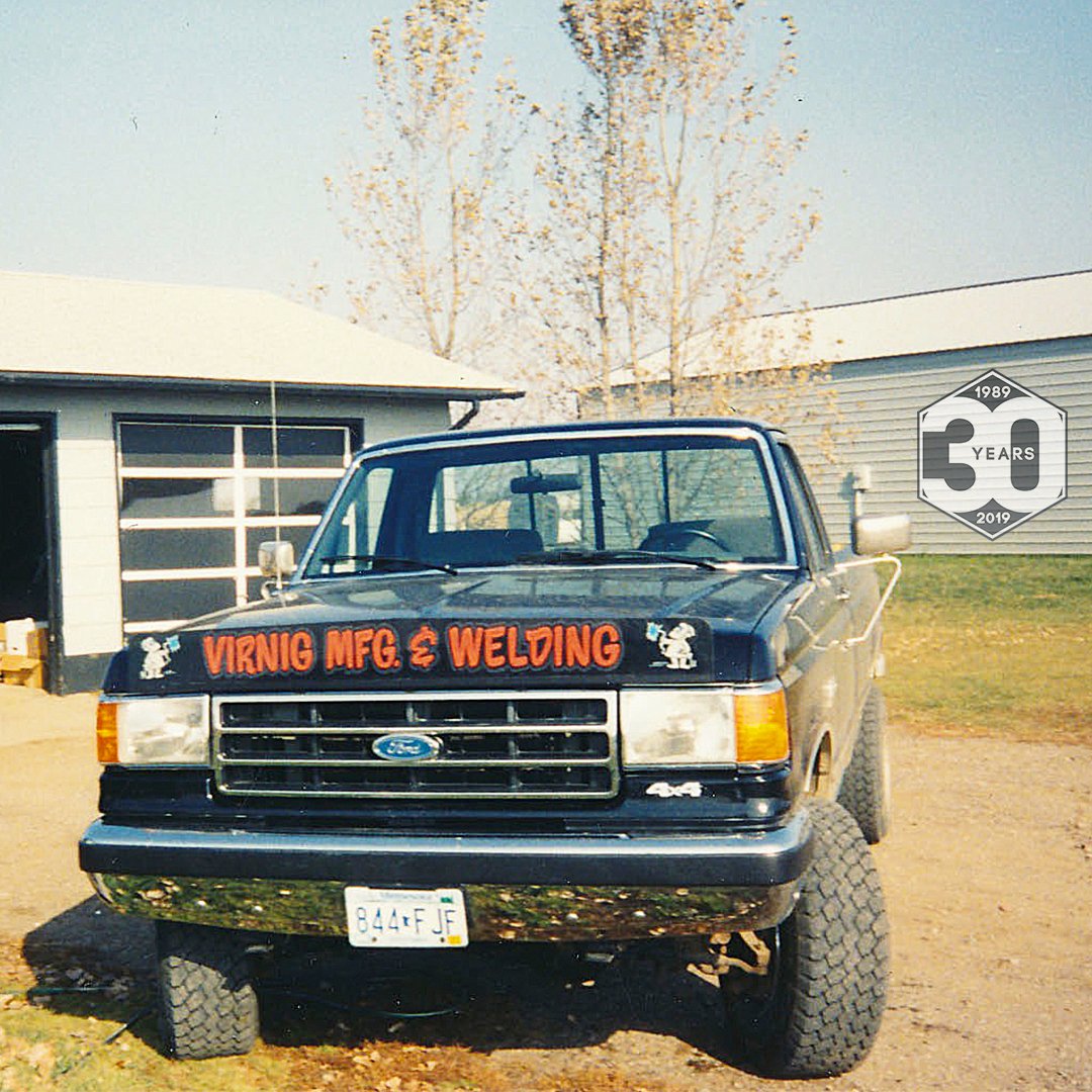 Virnig's second work truck, a 1991 Ford F250