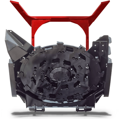 virnig skid steer disc mulcher