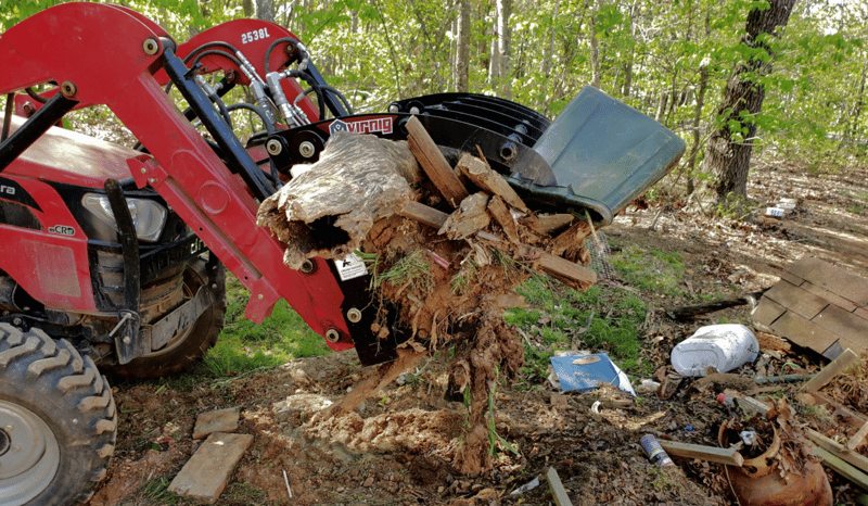 virnig compact tractor grapple