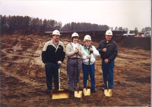 Ground Breaking Dean and Lois with Deans Parents-1