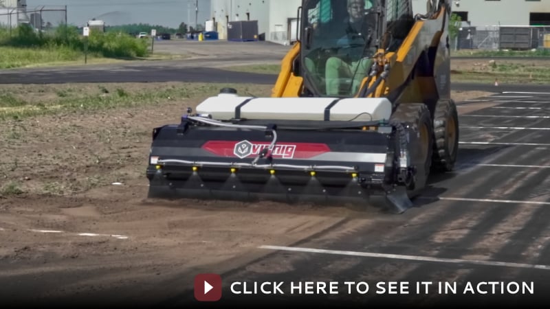 Low Profile Water Tank for Pick-Up Broom