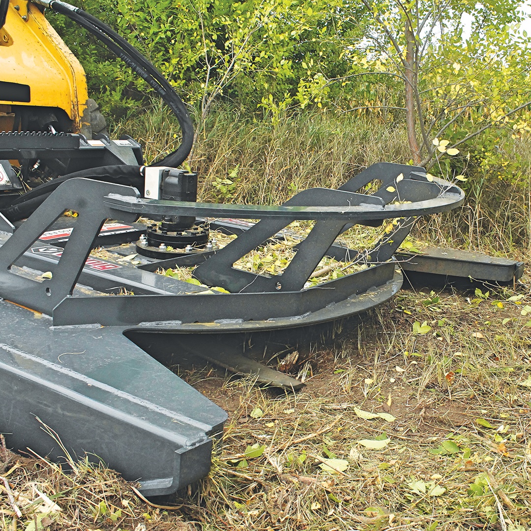 All About Skid Steer Open Front Brush Cutters   V40 Cutter 