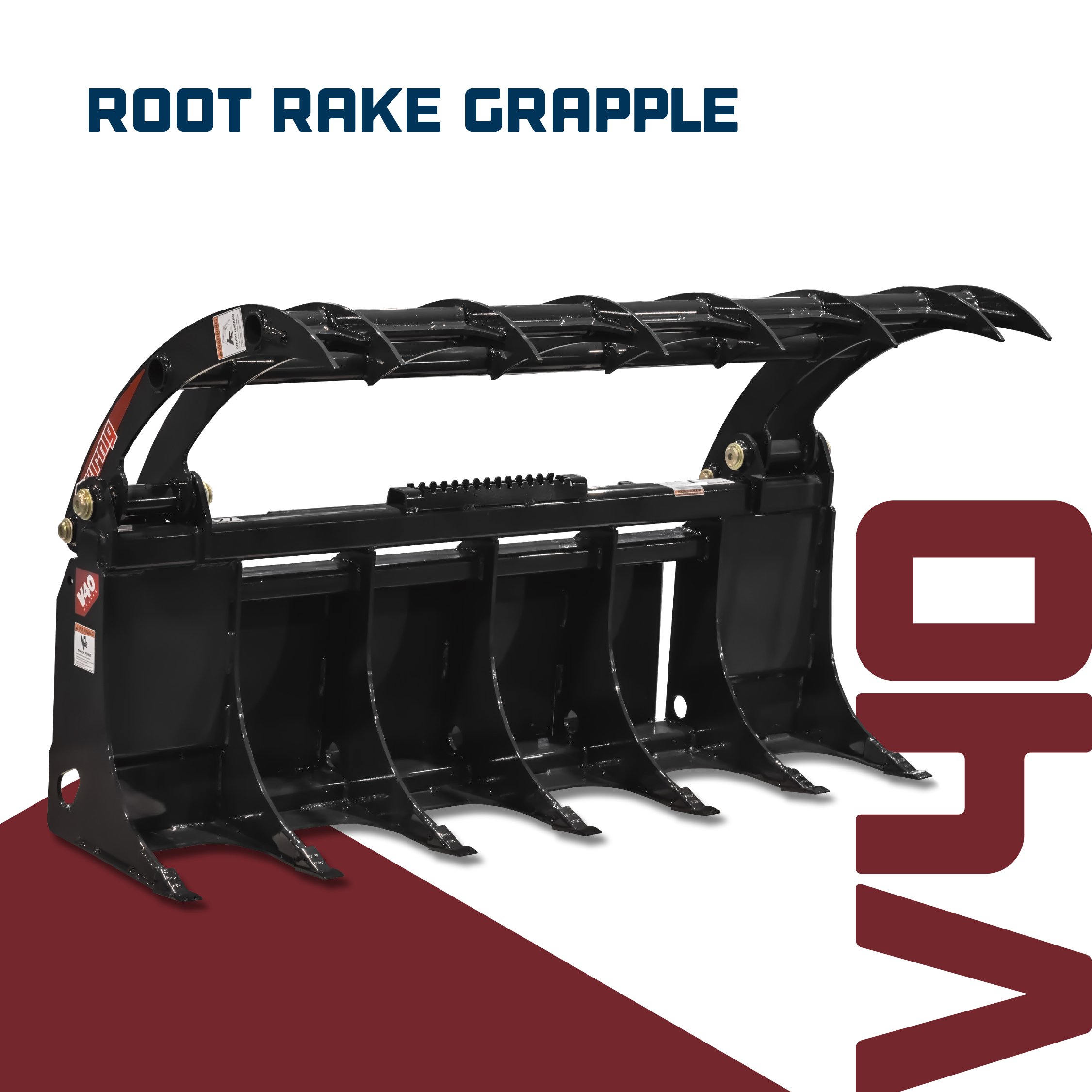 Virnig v40 Root Rake Grapple