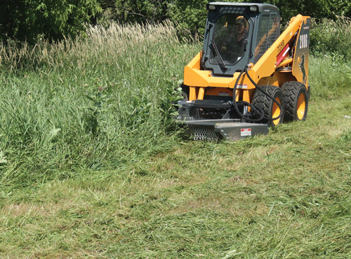 Brush Cutter for Skid Steer Loader