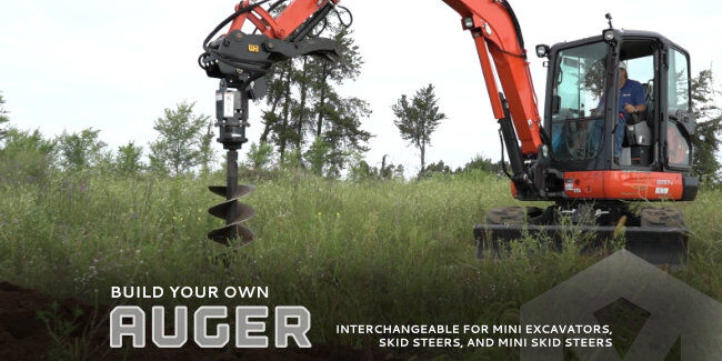 Virnig Auger Drives - Interchangeable Between Skid Steers, Mini ...